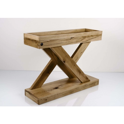 Konsola Wykonana Z Drewna Lite Dębowego Loft SKD-263 Rozmiary od 50 cm do 200 cm